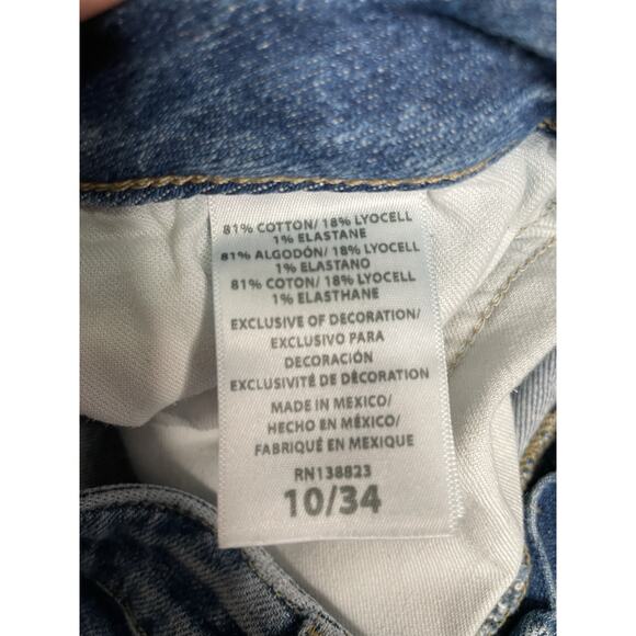 Idyllwind by Miranda Lambert Jeans Womens 10 / 34 Bootcut Light Wash Mid Rise - Picture 11 of 11